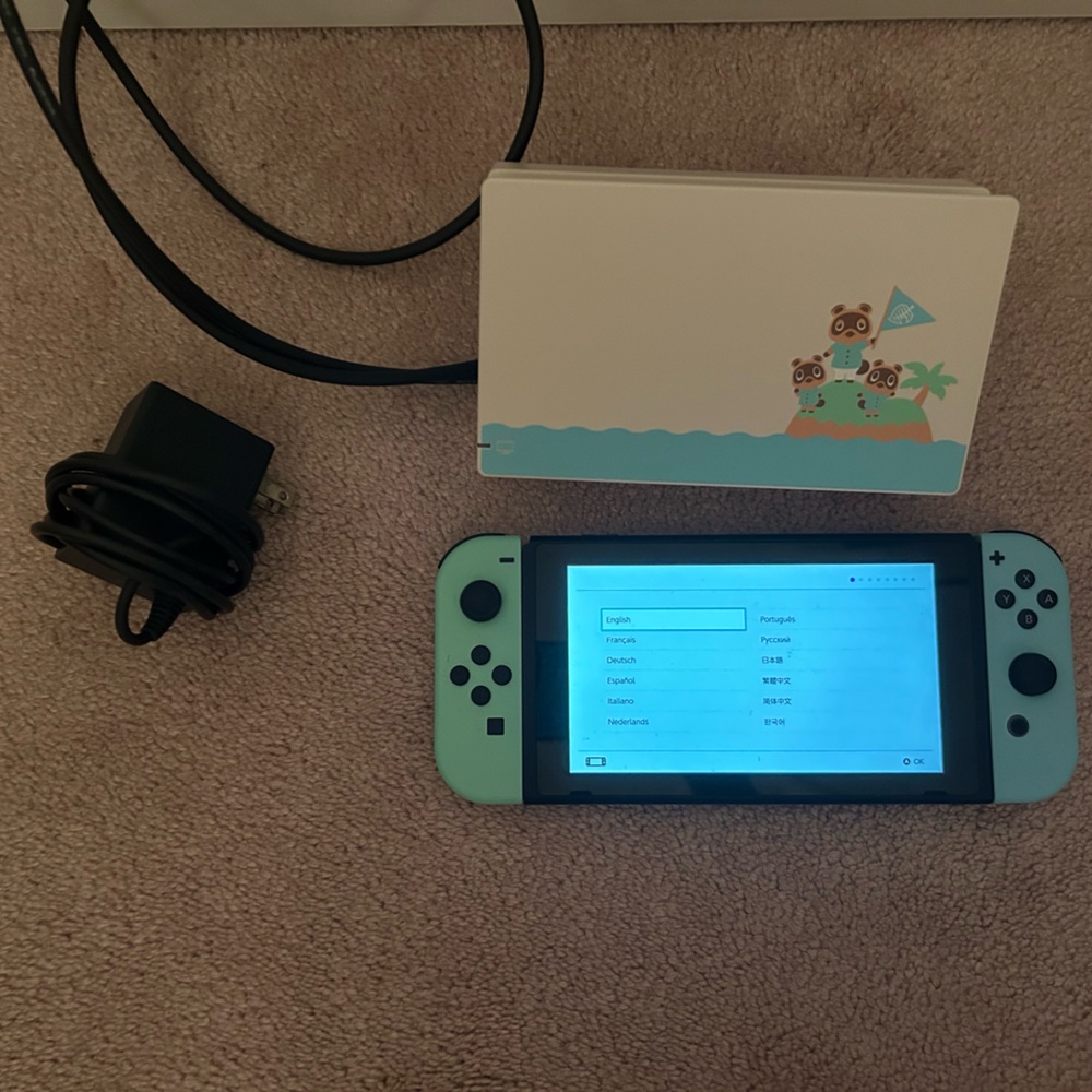 Animal crossing Nintendo switch